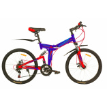 Велосипед Pioneer Aggressor 24"/14" darkblue-red-blue